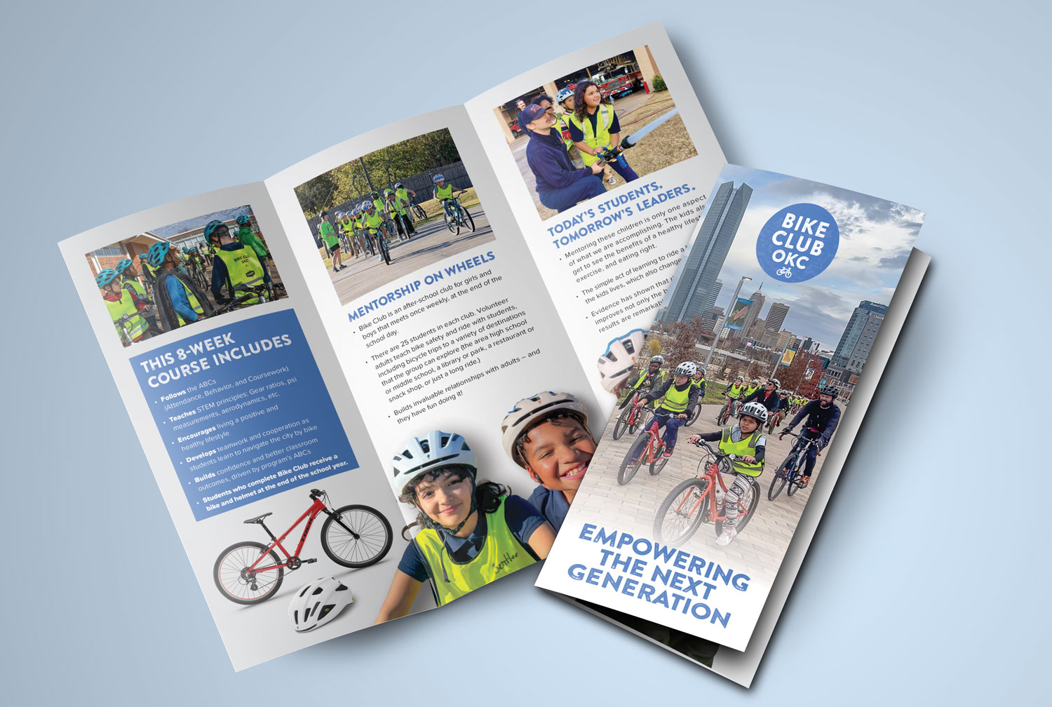 Brochure for Bike Club OKC