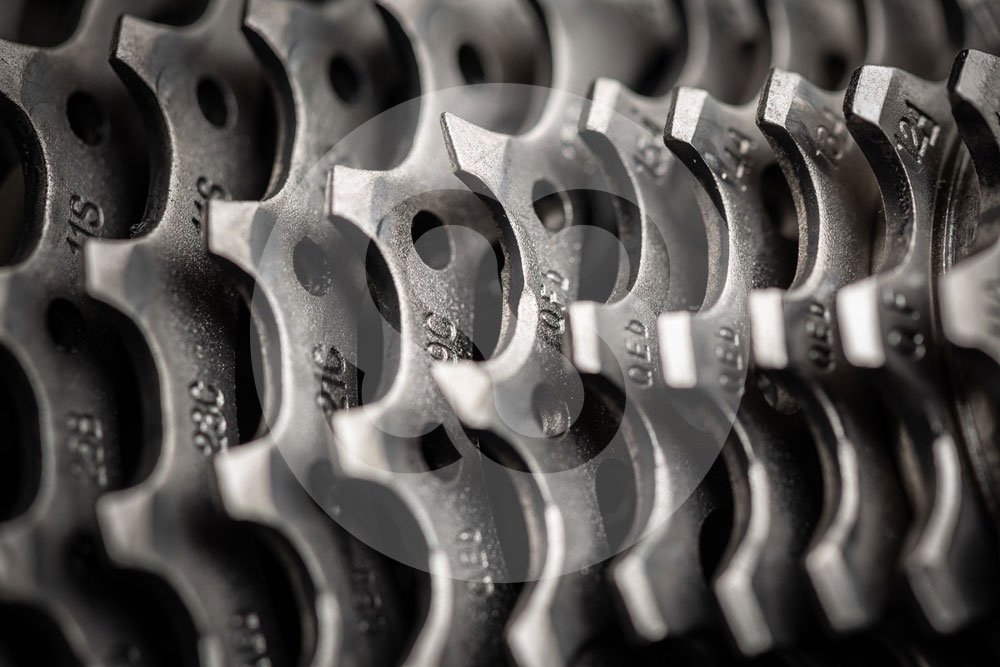 Detail of bicycle gears