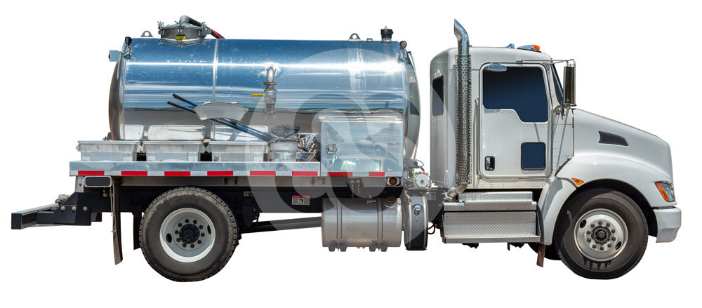 Liquid waste utility truck