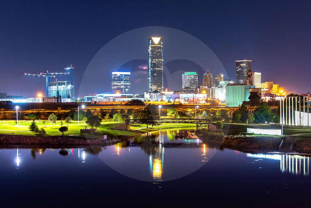 Oklahoma City at Dusk