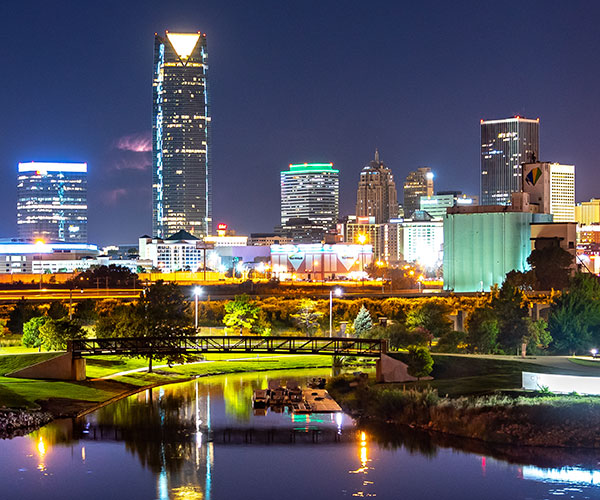 Oklahoma City Skyline